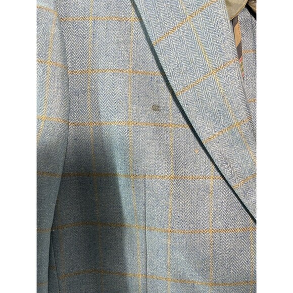 Ibiza Mens Blazer Sport Coat Two Button Jacket 38R Silk Causal Blazer‎ - Picture 3 of 8